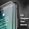 INF iPhone X Heldækkende 5D Hærdet Glas Skærmbeskyttelse - Sort