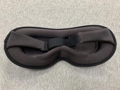 3D Lättvikt No Falling off Sleep Blocking Light Sleep Mask Eye Mask Sort