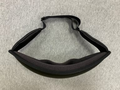 3D Lättvikt No Falling off Sleep Blocking Light Sleep Mask Eye Mask Sort
