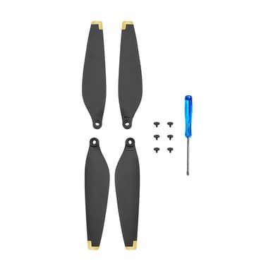 Erstatnings drone propeller støjsvag letvægts 1 par Guld DJI Mini 3 Pro