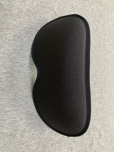 3D Lättvikt No Falling off Sleep Blocking Light Sleep Mask Eye Mask Sort