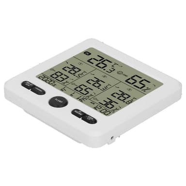 Trådløst termometer og indendørs/udendørs hygrometer