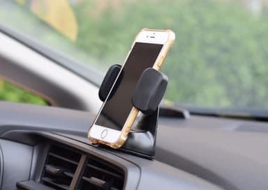 Bil Dashboard Telefonholder Grå