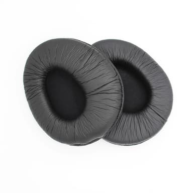 Ørepuder kompatible med SONY MDR-V600 Protein Læder Sort