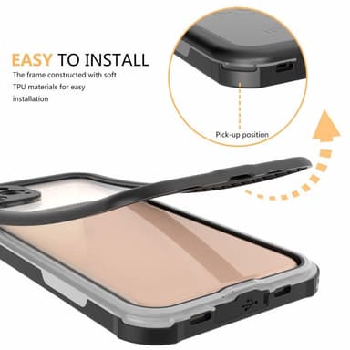 INF iPhone 11 cover silikone Sort/Grå