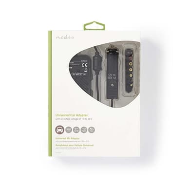 Nedis Universal AC Power Adapter | 36 W | 0 - 12 V DC | 1.20 m | 5.0 A | 7 plug(s) | Sort