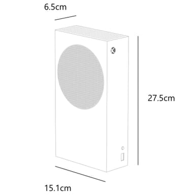 Xbox Series S 1 TB (sort)