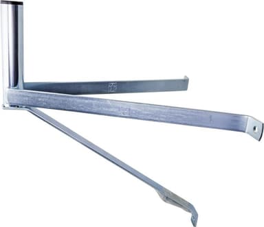 Vægbeslag VF-3, 3-arms med 32mm rør, 32cm fra væg