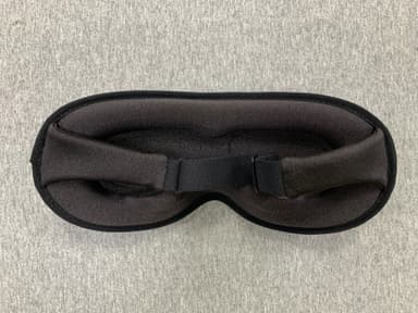 3D Lättvikt No Falling off Sleep Blocking Light Sleep Mask Eye Mask Sort
