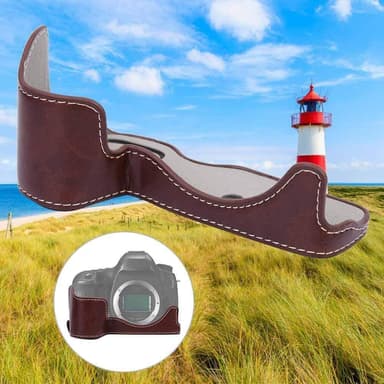 INF Taske / ærme til Canon G7X2 / G7X3 PU læder brun