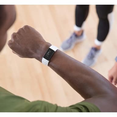 Fitbit Charge 3/4 armbånd Hvid (S)