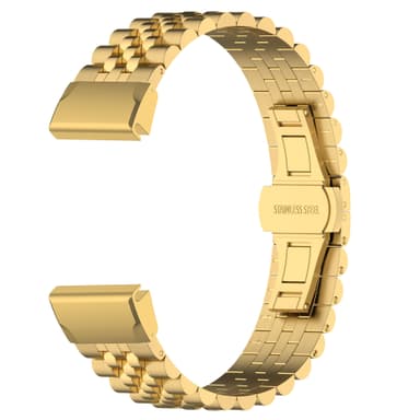 Urrem i rustfrit stål Guld 22 mm Garmin Fenix 7 / Fenix 6 GPS / Fenix 5 / Quatix 5 / Forerunner 955 945 935