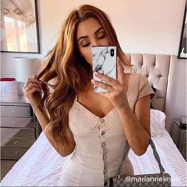 Mobilcover Hvid Marmor iPhone 8/7