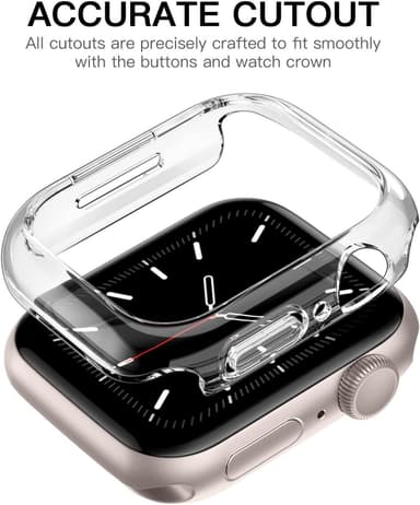 Apple Watch 7/8 shell PC Transparent (45 mm)