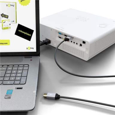 DisplayPort™/Højhastigheds HDMI™ adapterkabel