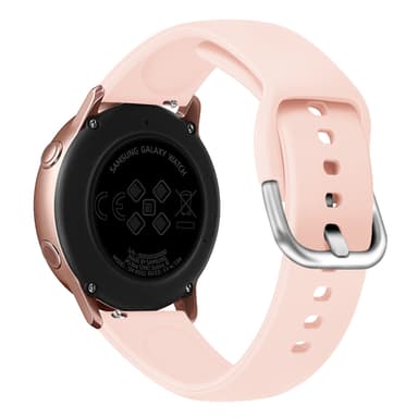 INF Urrem silikone Lyserød Samsung Galaxy Watch 5 40mm 44mm/Watch 4 40mm 44mm/Watch 4 Classic 42mm 46mm, Garmin Vivoactive 3/ Vivomove/HR, Forerunner 645/ 245, Huawei Watch GT 4
