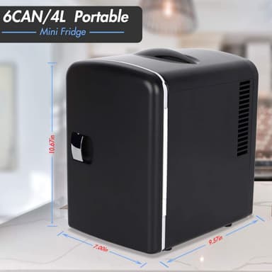 Denver Minikøleskab / varmelegeme 4Liter 220V + 12V adapter