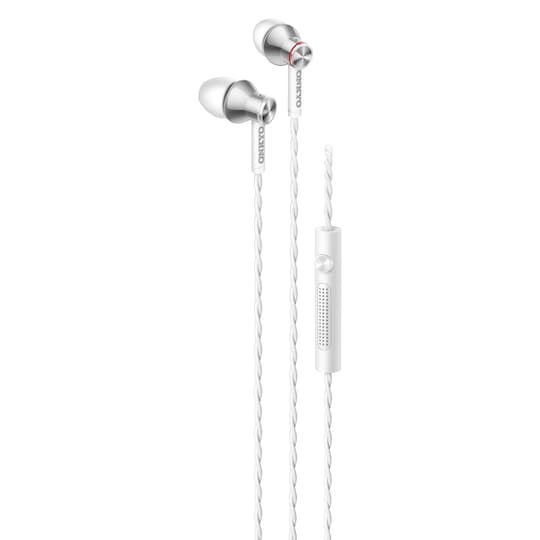 Onkyo in-ear hovedtelefoner E200M - hvid