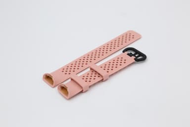 Fitbit Charge 3/4 armbånd silikone Pink (L)