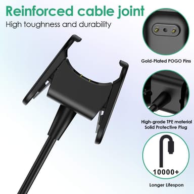 USB-oplader til Fitbit Charge 4