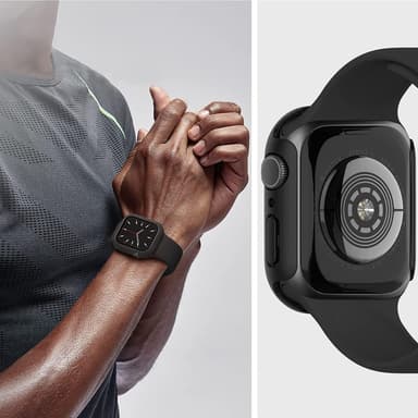 Apple Watch 7/8 (45 mm) beskyttende etui Sort