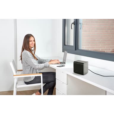 BLACK+DECKER Keramisk Varmeblæser 900/1800W Sort