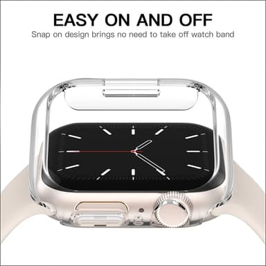INF Apple Watch 7/8 shell PC Transparent (45 mm)