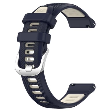 Urrem silikone Mørkeblå Garmin Forerunner 265S / 255S Music / 255S / Venu 2S / Vivomove 3S / Vivoactive 4S