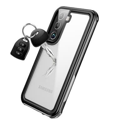 Samsung Galaxy S22 Ultra vandtæt mobilcover Sort/Grå