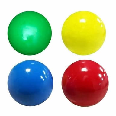 Sticky ball/Stressbollar 4 st