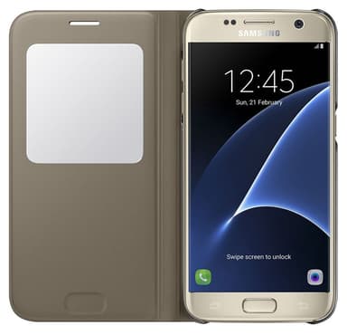 Samsung Galaxy A3 2016 slim cover - guld