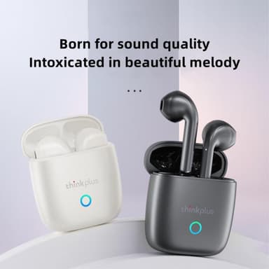 LENOVO LP50 Bluetooth-hovedtelefon BT5.3 støjreduktion HiFi