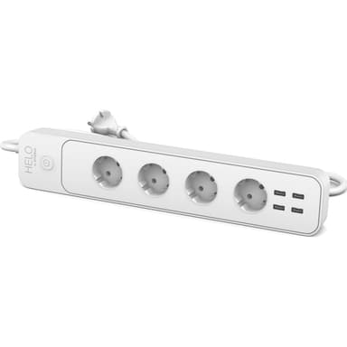 Strong HELO Wi-Fi Branch-stik 4 x 230V + 4 x USB
