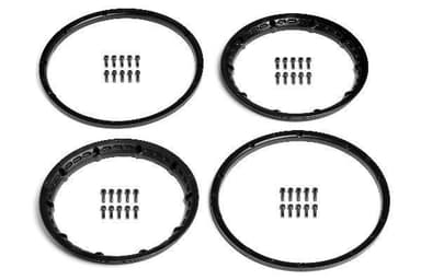 HPI Heavy Duty Wheel Bead Lock Rings (Black/For 2 Whl)