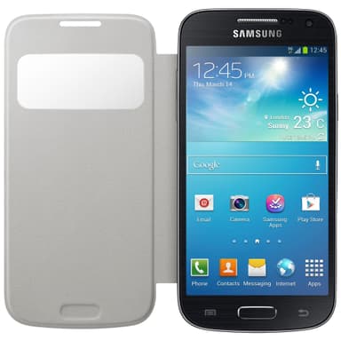 Samsung S-View Flip Cover Galaxy S4 mini (hvidt)