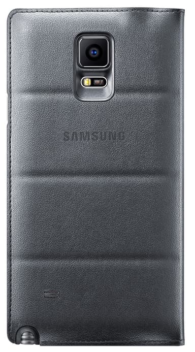 Samsung S View Flip Cover til Galaxy Note 4 - sort