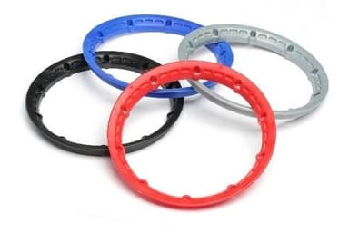 HPI Heavy Duty Wheel Bead Lock Rings (Black/For 2 Whl)