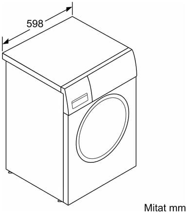 Bosch Serie 6 vaskemaskine WGG144ZTSN (9 kg)