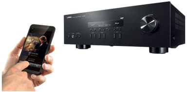 Yamaha R-S202D stereomodtager (sort)