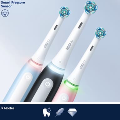 Oral-B iO5 Duo pack eltandbørster 414841 (sort/isblå)