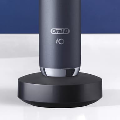 Oral-B iO9 Duo series elektrisk tandbørste 449072 (sort onyx/rosenkvarts)