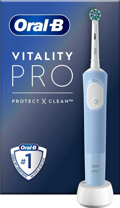 Billede af Oral-B Vitality Pro elektrisk tandbørste 446392 (vapor blå)