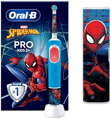 Billede af Oral-B Vitality Pro Kids Spiderman eltandbørste til børn 773390