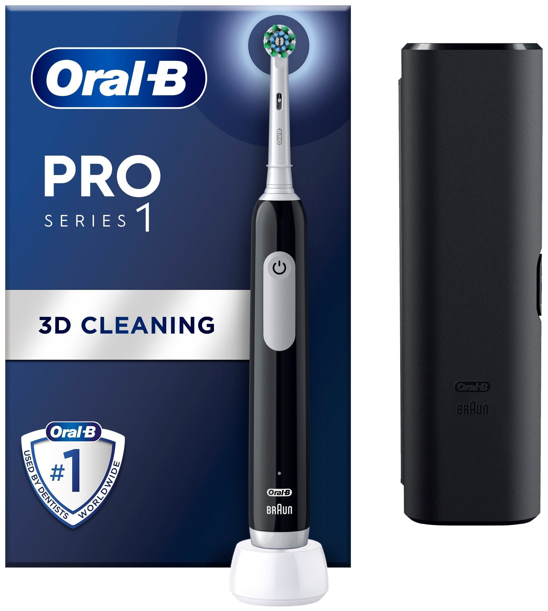Oral-B Pro 1 elektrisk tandbørste 914170 (sort)