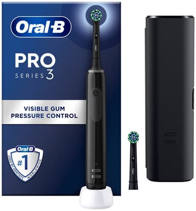 Oral-B Pro 3 elektriske tandbørste 759912 (sort)