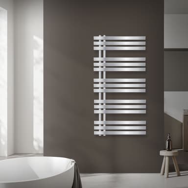 ECD: Tyskland Jern EM radiator Elektrisk 900W - 600 x 1200 mm - Krom