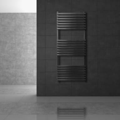 500x750 mm Invent SQ Tube Design radiator Håndklæderadiator varmestav 300W