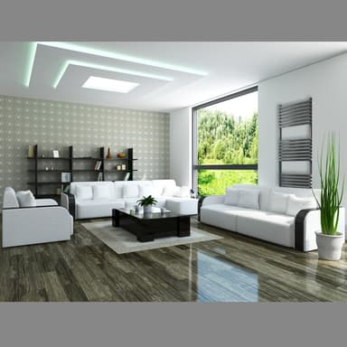 500x750 mm Invent SQ Tube Design radiator Håndklæderadiator varmestav 300W