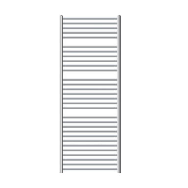 Radiator håndklæde ECD Germany Model Sahara x 750 krom 1800 mm lige med
