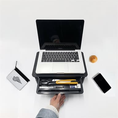 Laptopbord med skuffe